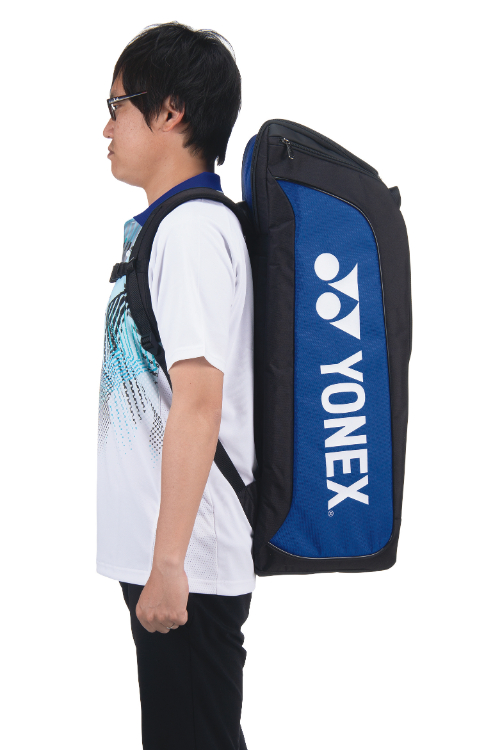 YONEX ヨネックス スタンドバッグ コバルトブルー BAG2403 60 | スタンドバッグ コバルトブルー 鞄 かばん テニス ラケット入れ シューズポケット 収納 撥水 ポリエステル 運動 練習 試合 部活 スポーツ用品 アクセサリ ブランドロゴ_2