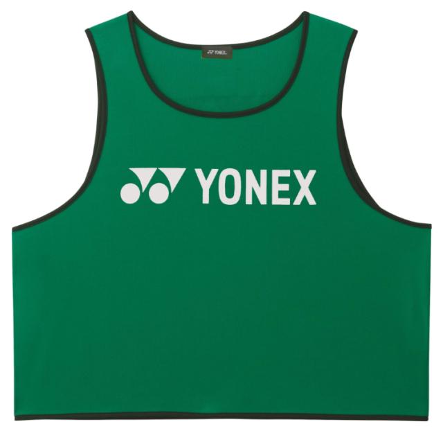 YONEX ヨネックス ユニビブス グリーン FW4003 003 | スポーツ ビブス ゼッケン 収納袋付 ポリエステル100% 練習 試合 ユニセックス 男女兼用 ジュニア キッズ アクセサリー スポーツ 小物 用具の通販は