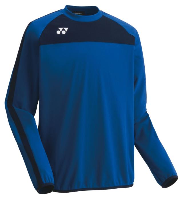 YONEX ヨネックス ユニトレーニングトップ ロイヤルブルー O FW5006 066 | スポーツウェア トレーニングトップ ロンT 長袖 トップス UVカット 吸汗速乾 制電 ポリエステル トレーニング 練習 試合 ユニセックス ジュニア キッズ スポーツ アウトドア