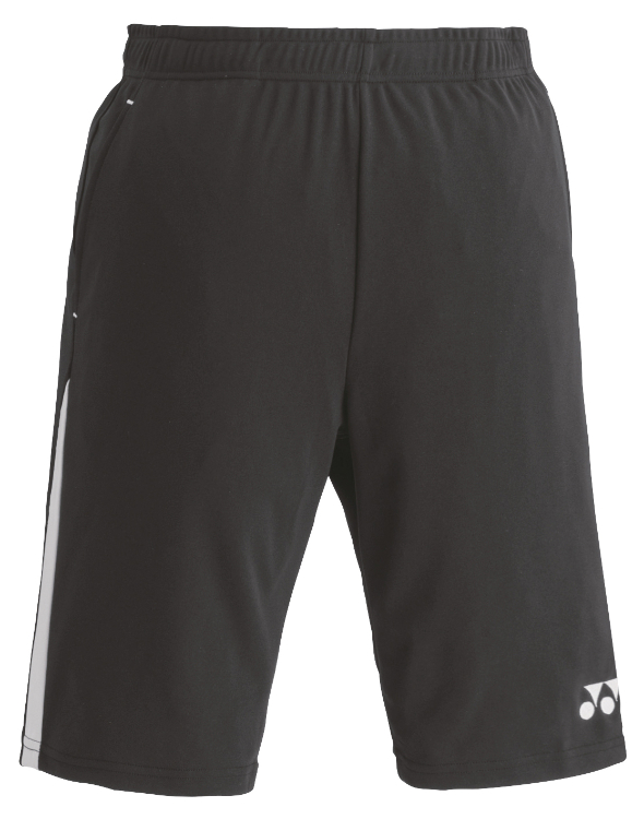 YONEX ヨネックス ユニトレーニングトップハーフパンツ ブラック/シルバー L FW6007 076 | スポーツ スポーツウェア サッカー用品 ファッション 服 ウェア ベリークール UVカット 吸汗速乾 ボトムス ズボン ハーフパンツ 半ズボン