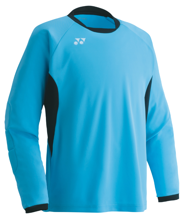 YONEX ヨネックス ユニGKゲームシャツ スカイブルー O FWGK10 018 | スポーツウェア ＧＫゲームシャツ ボディケア アスリート向け UVカット 吸汗速乾 制電 ポリエステル100% テニス サッカー 練習 試合 ユニセックス ジュニア キッズ スポーツ