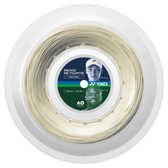 YONEX ヨネックス レクシスアクティベート125（200m） ホワイト TRA125R2 011 | テニス ガット レクシスアクティベート 部活 練習 試合 大会 ゲーム ブランド スポーツ スポーツ用品 メンテナンス