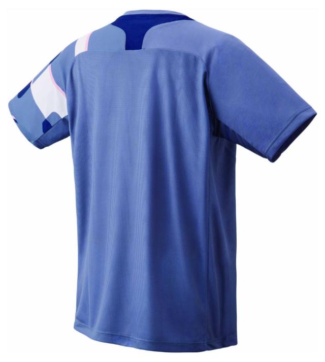YONEX ヨネックス メンズゲームシャツ ライラックグレー SS 10641 811 | テニスウェア バドミントンウェア メンズ 半袖 吸汗速乾 通気性 速乾素材 軽量 男性 テニス バドミントン ドライ UVカット ストレッチ 試合トレーニング 快適 汗対策_1
