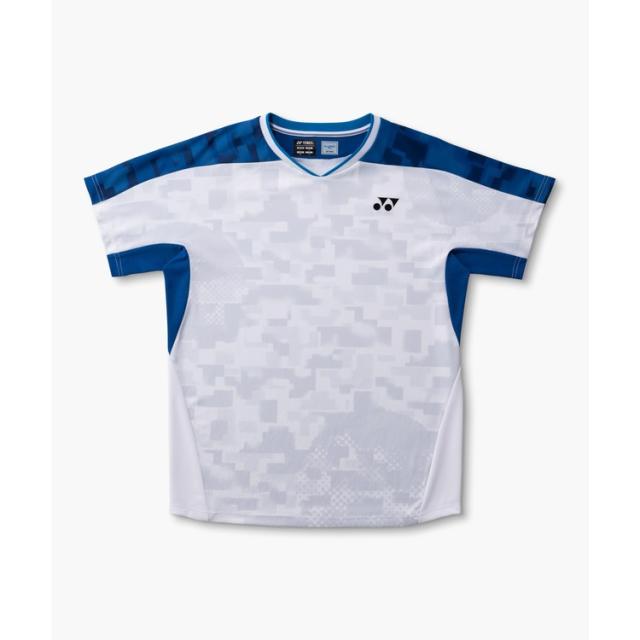 YONEX ヨネックス メンズゲームシャツ(フィットスタイル) ホワイト XO 10754 11 | スポーツ トレーニング ウエア ウェア トップス シャツ 半袖 ショートスリーブ 涼感 吸熱 UVカット 紫外線対策 吸汗性 速乾性 ストレッチ性 伸縮性 制電 メンズ バドミントンウェア 8,961円