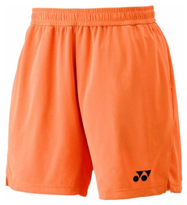 YONEX ヨネックス メンズニットハーフパンツ フォールオレンジ M 15202 652 | テニスウェア バドミントンウェア メンズ ハーフパンツ 吸汗速乾 通気性 速乾素材 テニス バドミントン ドライ UVカット ストレッチ 試合トレーニング 快適 汗対策
