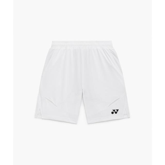 YONEX ヨネックス メンズニットハーフパンツ ホワイト O 15239 11 | スポーツ トレーニング ウエア ウェア ボトムス パンツ ズボン ハーフパンツ ハーフ丈 涼感 吸熱 UVカット 紫外線対策 吸汗性 速乾性 ストレッチ性 制電 静電気抑制 メンズ 9,018円