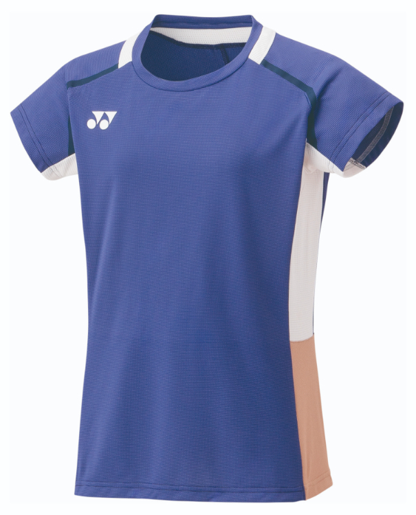 YONEX ヨネックス ウィメンズゲームシャツ ブル—ベリ— L 20851 118 | テニスウェア バドミントンウェア ウィメンズ 女性 半袖 吸汗速乾 通気性 速乾素材 テニス バドミントン ドライ UVカット ストレッチ 試合トレーニング 快適 汗対策