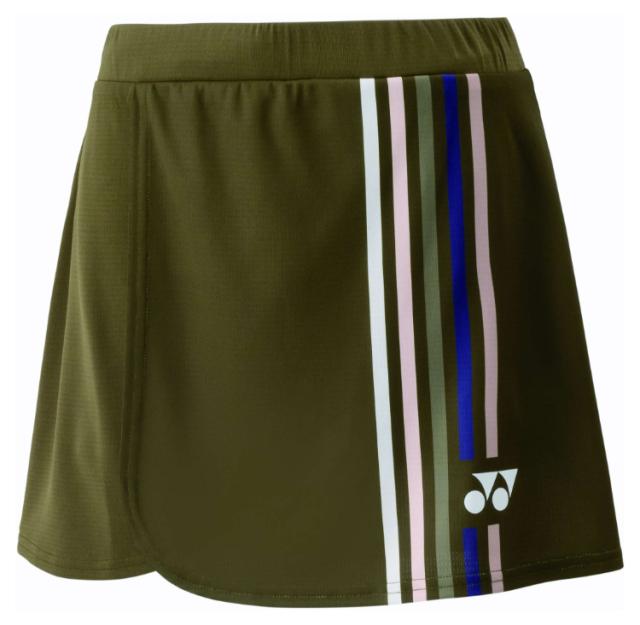 YONEX ヨネックス ウィメンズスカート(インナースパッツ付) オイルブラウン XO 26156 679 | テニスウェア バドミントンウェア ウィメンズ スカート スコート 吸汗速乾 通気性 速乾素材 テニス バドミントン ドライ UVカット ストレッチ 試合トレーニング 快適