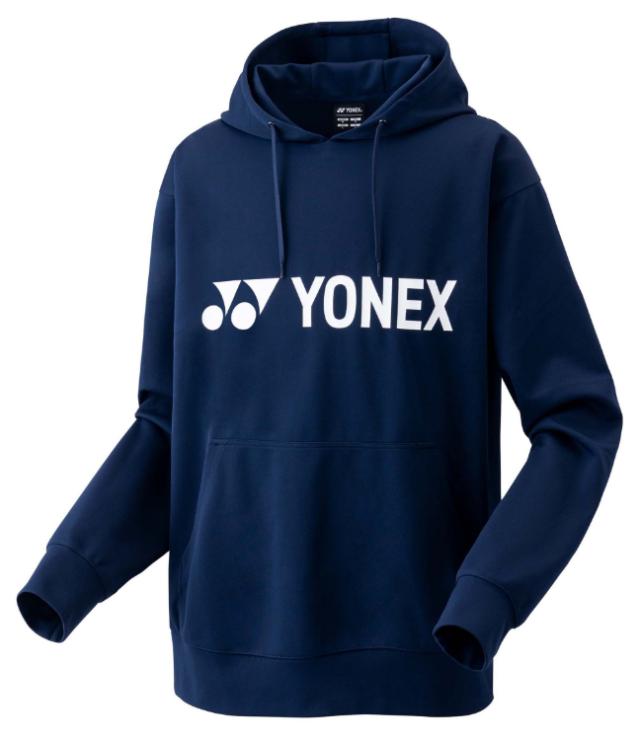 YONEX ヨネックス ユニパーカー ネイビーブルー S 31061 19 | テニスウェア バドミントンウェア レディース メンズ ユニセックス 男女兼用 長袖 暖かい UVカット パーカー テニス バドミントン 試合 スポーツウェア 秋冬服
