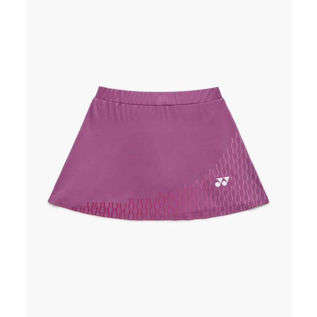 YONEX ヨネックス ウィメンズスカート(インナースパッツ付) プラム M 26188 47 | スポーツ トレーニング ウエア ウェア ボトムス スカート インナー 涼感 吸熱 UVカット 紫外線対策 吸汗性 速乾性 ストレッチ性 制電 スポーツウェア レディース ウィメンズ