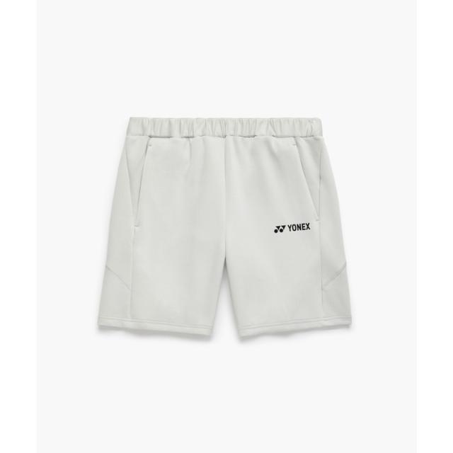 YONEX ヨネックス ユニニットハーフパンツ シルバーグレー S 60194 24 | スポーツ トレーニング ウエア ウェア ボトムス パンツ ズボン ハーフパンツ ハーフ丈 UVカット 紫外線対策 ストレッチ性 制電 スポーツウェア ユニセックス 男女兼用 メンズ レディース
