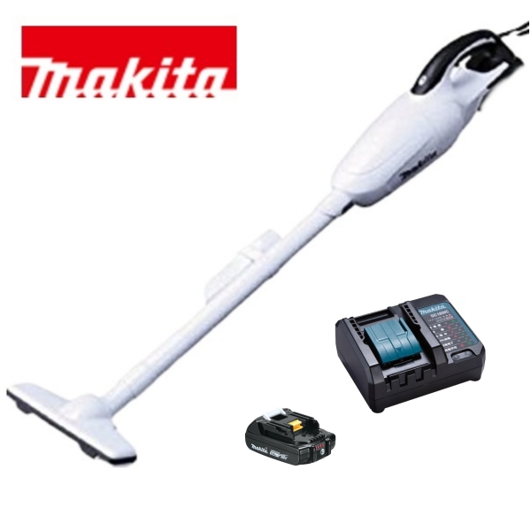 当店だけ！バッテリー充電器も1年保証! マキタ CL180FDZW 18V コードレス 掃除機 カプセル式 CL180FDZW + 軽量バッテリー BL1820B + コンパクト充電器DC18WC 充電式 クリーナー 当店オリジナルセット バッテリー コードレス掃除機 CL180FDRFW(軽量・コンパクト・静音ver)