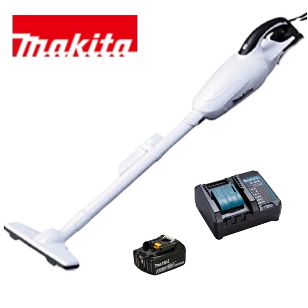 当店だけ！バッテリー充電器も1年保証! マキタ CL180FDZW 18V コードレス 掃除機 カプセル式 CL180FDZW + バッテリー BL1830B + コンパクト充電器DC18WC 充電式 クリーナー 当店オリジナルセット バッテリー コードレス掃除機 CL180FDRFW(コンパクト・静音ver)