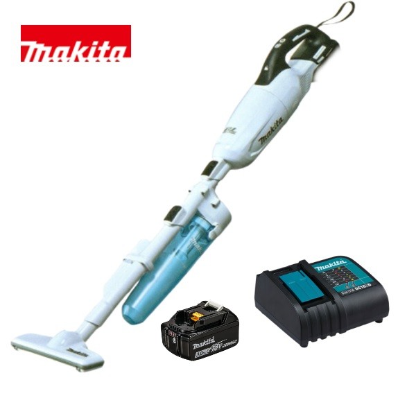 マキタ 18v コードレス掃除機　集塵機　付属品あり マキタ コードレス掃除機 18V カプセル式 CL280FDZW + ロック付