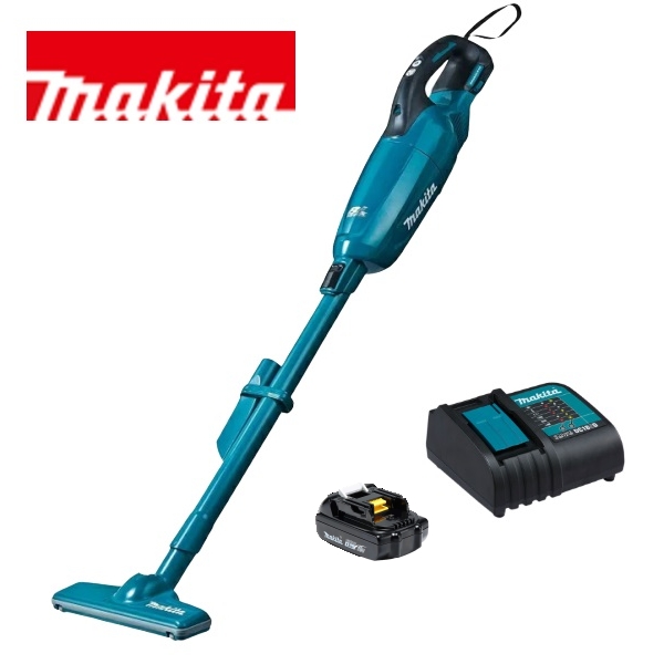 当店だけ！バッテリー充電器も1年保証! マキタ コードレス掃除機 18V 青 カプセル式 CL280FDZ + 軽量バッテリ BL1815N + 静音充電器DC18WC 充電式 クリーナー リチウムイオンバッテリー 最新モデル! 当店オリジナルセット CL280FDRF (軽量・静音ver)