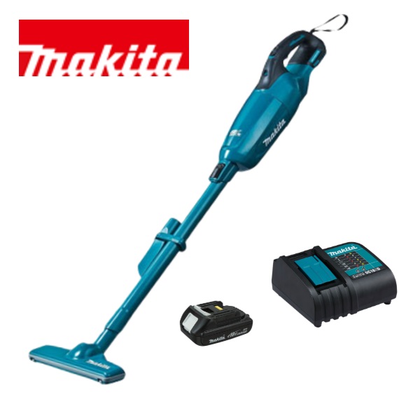 マキタ コードレス掃除機 18V 青 カプセル式 CL280FDZ + 軽量バッテリー BL1820B + 静音充電器DC18WC 当店オリジナルセット CL280FDRF (軽量・静音ver)
