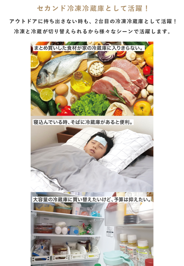 【正規販売店】 LOGOS ロゴス エレキャン・冷凍冷蔵庫 16-BF（-20℃/20℃） 74175097 冷却 保冷 コンパクト 車中泊 アウトドア キャンプ