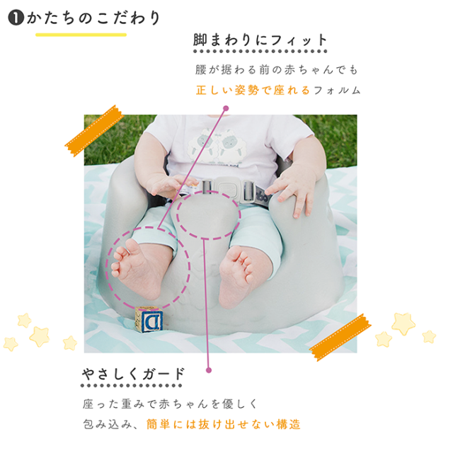 期間限定プレゼント／【新色】バンボ Bumbo ベビーソファ ベビーチェア