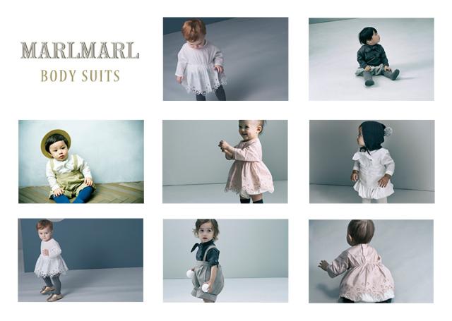 マールマール ボディスーツ bodysuits MARLMARL ［お祝い 出産祝い］_1