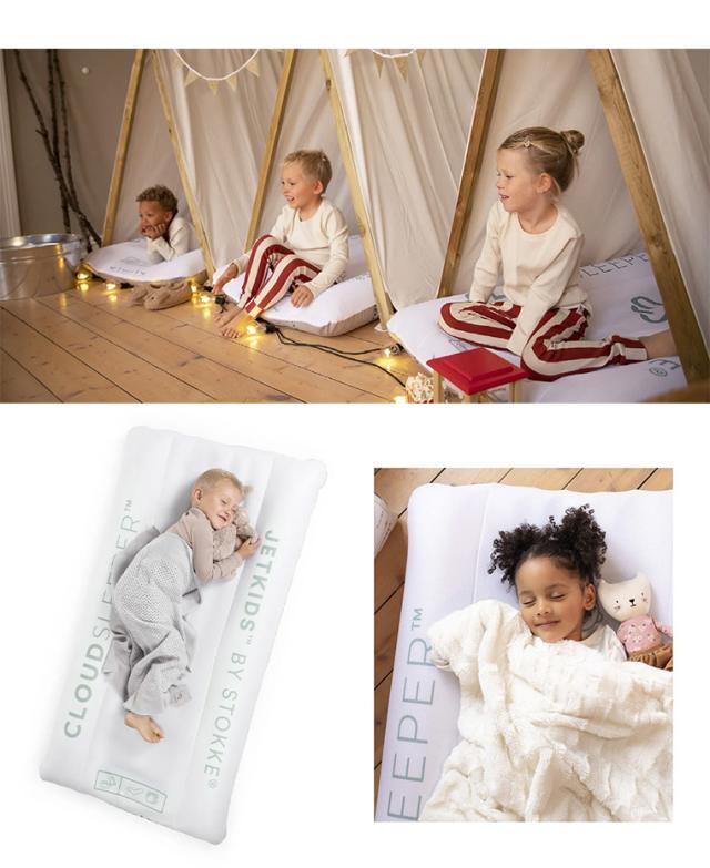 ストッケ ジェットキッズ クラウドスリーパー キッズ STOKKE 子供 エアベッド トラベルベッド 収納袋付き 持ち運び 旅行 グランピング_10