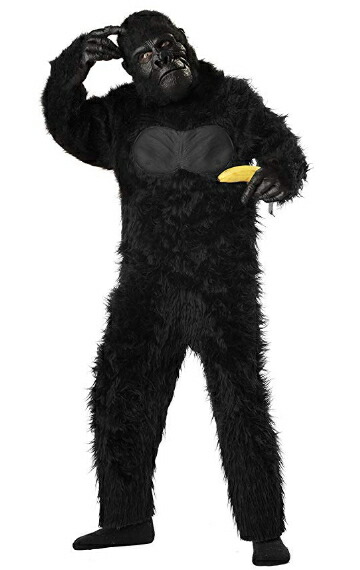 キッズ　　ゴリラ　gorilla　コスチューム　ボーイズ　BOYS　ガールズ　GIRLS　コスチューム　衣装　仮装　パーティ　コスプレ　イベント　学校　舞台　映画　コンサート　フェス　着ぐるみ