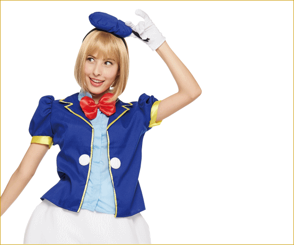 【レディース】ドナルドダック【ドナルド】【ディズニー】【Disney】【ハロウィン】【コスプレ】【コスチューム】【衣装】【仮装】【集・｜au PAY  マーケット