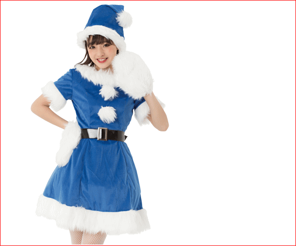 レディ カラフルサンタ ブルー サンタ クリスマス 仮装 衣装 コスプレ コスチューム サンタクロース パー の通販はau Pay マーケット ワールドショップ