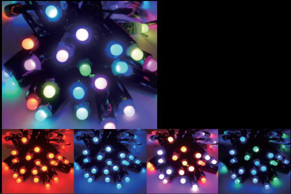 アミュALFC-50CH  【イルミネーション】フルカラーLEDチャンネル制御ストリングライト【カラー】【レインボー】【クリスマス】【ILLUMINATION】【電飾】【装飾】【飾り】【デコレーション】【イベント】【光】【ライト】【エコ】【LED】【モチー