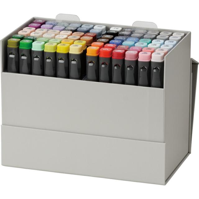 KC-3000N_72V  【呉竹 ZIG KURECOLOR TWIN WS 72色セット】カラーマーカー 【筆記用具】【マーカー】【筆記具】【文房具】【学校】【勉強】【雑貨】【グッズ】【かわいい】