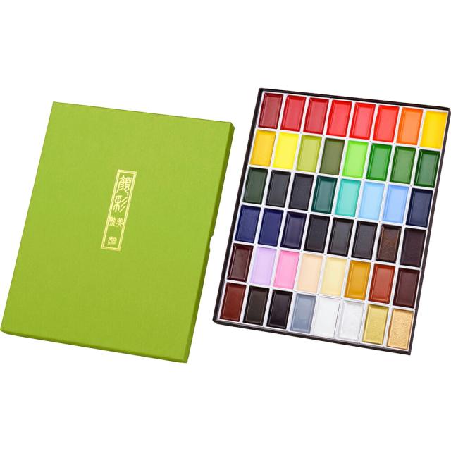 MC20/48V  【呉竹 顔彩耽美】絵具【水彩】【文房具】【雑貨】【グッズ】