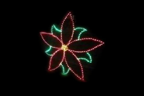 IDC-RLS163  【イルミネーション】フラワーイルミネーション【グリーン】【レッド】【フラワー】【花】【平面】【壁掛け】【輝き】【電飾】【LED】【モチーフ】【かわいい】の通販は