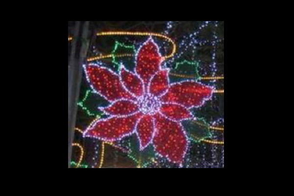 IDC-RLS165  【イルミネーション】フラワーイルミネーション【グリーン】【レッド】【フラワー】【花】【平面】【壁掛け】【輝き】【電飾】【LED】【モチーフ】【かわいい】の通販は