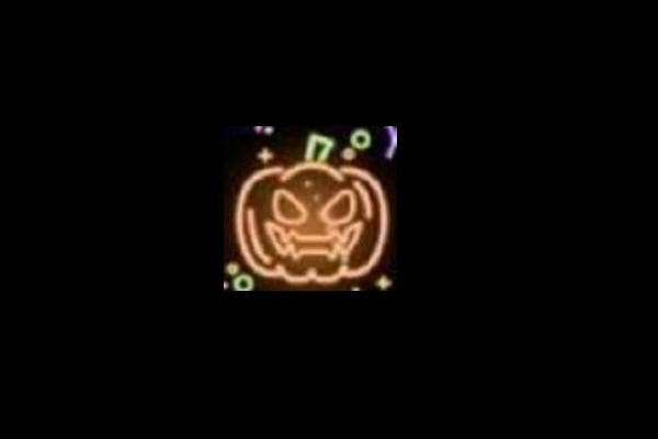 IDC-RLS186 【イルミネーション】ハロウィンイルミネーション【イエロー】【ジャック・オー・ランタン】【かぼちゃ】【ハロウィン】【平面】【壁掛け】【輝き】【電飾】【LED】【モチーフ】【かわいい】