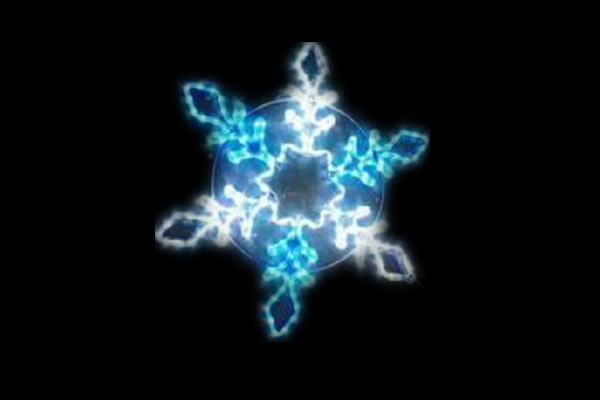 イルミネーション 屋外用 モチーフライト 雪の結晶 スノーフレーク