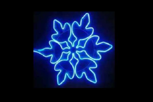 IDC-RLS317  【イルミネーション】結晶イルミネーション【ブルー】【雪】【結晶】【クリスマス】【平面】【壁掛け】【輝き】【電飾】【LED】【モチーフ】【かわいい】