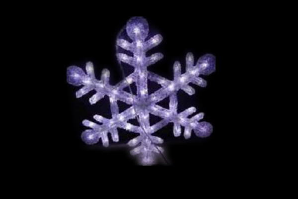 IDC-RLS329  【イルミネーション】結晶イルミネーション【パープル】【雪】【結晶】【クリスマス】【平面】【壁掛け】【輝き】【電飾】【LED】【モチーフ】【かわいい】
