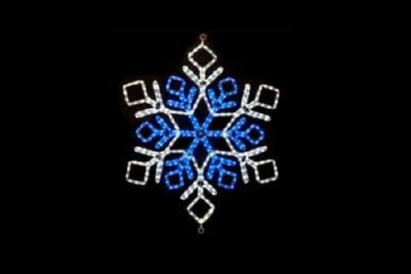 IDC-RLS345  【イルミネーション】結晶イルミネーション【ホワイト】【ブルー】【雪】【結晶】【クリスマス】【平面】【壁掛け】【輝き】【電飾】【LED】【モチーフ】【かわいい】