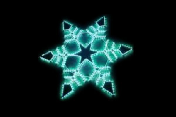 IDC-RLS349 【イルミネーション】結晶イルミネーション【ライトブルー】【雪】【結晶】【クリスマス】【平面】【壁掛け】【輝き】【電飾】【LED】【モチーフ】【かわいい】