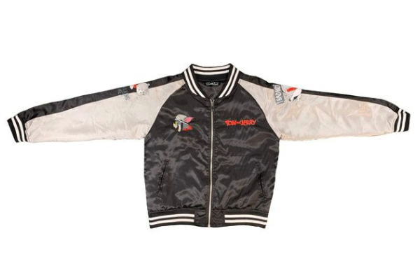 マル4105019700　【トムとジェリー】【Tom and Jerry】スカジャン【トムチェイス】【トム】【ジェリー】【ワーナー】【アニメ】【アウター】【ジャンパー】【服】【衣服】【メンズ】【ファッション】【雑貨】【グッズ】