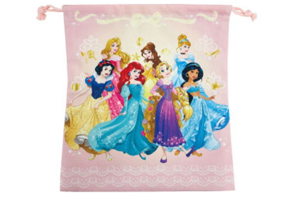 アトd1953pn 6 送料無料 ディズニープリンセス 巾着 大 ピンク プリント ディズニー 姫 プリンセス 散らし柄の通販はau Pay マーケット ワールドショップ