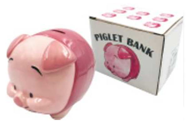 マリMKD-004 【ディズニーキャラクター】貯金箱【L】【ピグレット