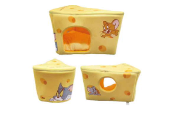 スモWB1688 【トムとジェリー】【Tom and Jerry】ペットハウス【チーズ】【トム】【ジェリー】【ワーナー】【アニメ】【犬】【猫】【ペット】【寝床】【家】【クッション】【インテリア】【雑貨】【グッズ】【かわいい】の通販は