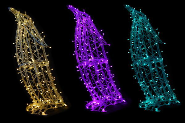 【イルミネーション】【全8色】【RGB】【Mサイズ】【リモコン】【ぺんぎん】【ペンギン】【カラフル】【赤】【青】【緑】【黄色】【紫】【水色】【白】【虹色】【レッド】【グリーン】【ブルー】【イエロー】【パープル】【ホワイト】【レインボー】【電飾】【クリス_2