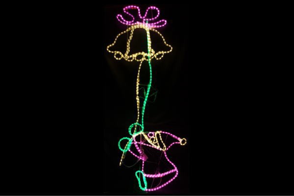 【LEDイルミネーション】 ベルを鳴らすサンタ【大人気】【クリスマス】【LED】【イルミネーション】【電飾】【Xmas】【クリスマス】【