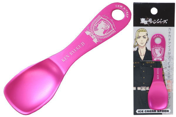 マリTRM-030　【送料無料】【日本製】【東京リベンジャーズ】アイスクリームスプーン【龍宮寺堅】【ドラケン】【東リベ】【漫画】【アニメ】【映画】【スプーン】【アイススプーン】【食器】【食事】【子供】【キッズ】【雑貨】【グッズ】【かわいい】