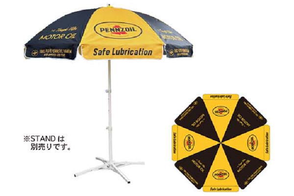 ショLUBRICATION　【アメリカン雑貨】アメリカンパラソル【LUBRICATION】【USA】【アメキャラ】【パラソル】【海】【プール】【屋外】【アウトドア】【日焼け防止】【日焼け対策】【雑貨】【グッズ】【かわいい】