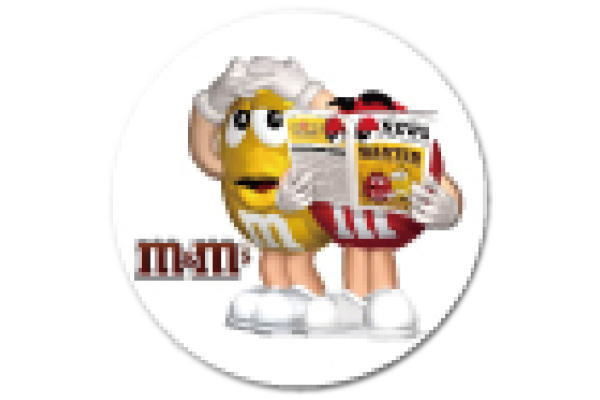 レオDC-078　【送料無料】【アメリカン雑貨】【エムアンドエムズ】缶バッジ【L】【DC-078】【m&ms】【アメリカ】【USA】【アメキャラ】【缶】【缶バッチ】【バッチ】【バッジ】【カンバッジ】【カンバッチ【雑貨】【グッズ】【かわいい】