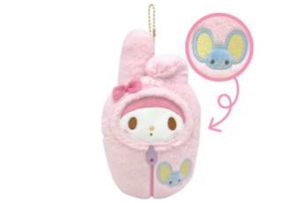 ナカ187956-23 【サンリオキャラクターズ】ねぶくろマスコット