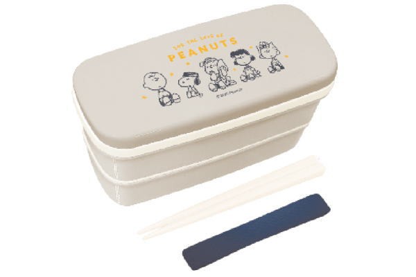 カミ213728 【日本製】【スヌーピー】【SNOOPY】2段ランチ カミ213728 【日本製】【スヌーピー】【SNOOPY】2段ランチ
