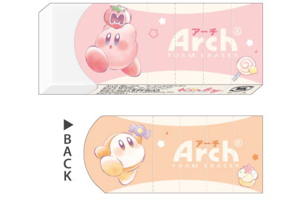 カミ303116 【日本製】【星のカービィ】Arch消しゴム【カービィと